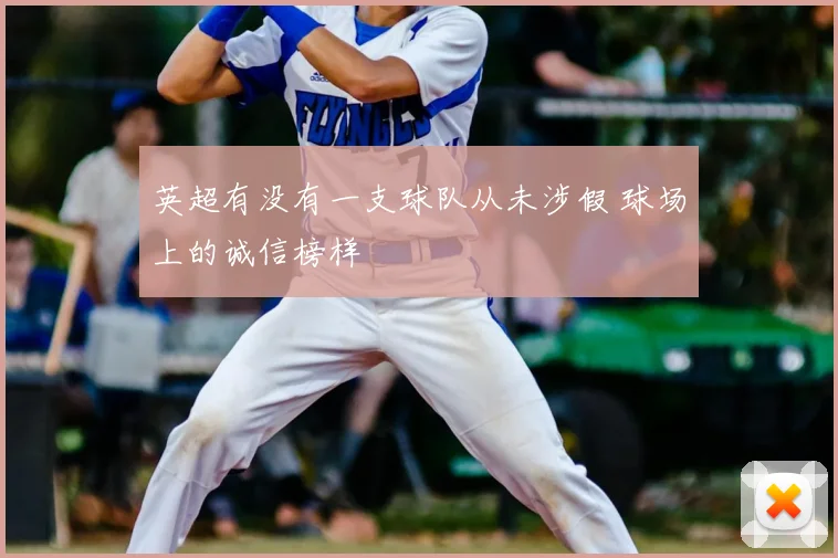 英超有没有一支球队从未涉假 球场上的诚信榜样