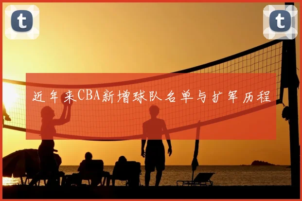 近年来CBA新增球队名单与扩军历程